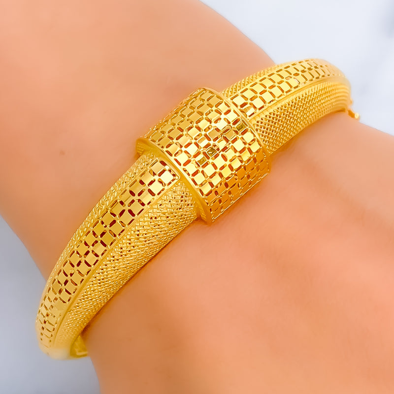 shimmering-refined-21k-gold-bangle-braceletshimmering-refined-21k-gold-bangle-bracelet