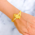 decadent-stylish-21k-gold-bangle-bracelet