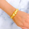 stunning-orb-21k-gold-bangle-bracelet