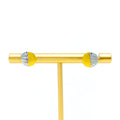 dapper-two-tone-22k-gold-top-earrings