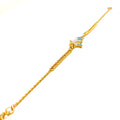 Bright Beautiful Butterfly 21k Gold Bracelet