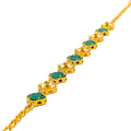 evergreen-charming-21k-gold-bracelet