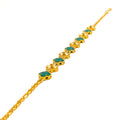 evergreen-charming-21k-gold-bracelet