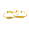 elegant-upscale-22k-gold-adjustable-baby-bangle-pair
