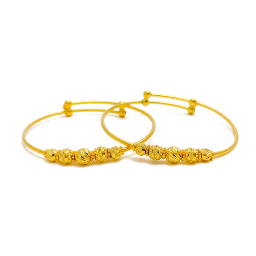 classic-radiant-22k-gold-adjustable-baby-bangle-pair