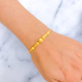 jazzy-engraved-22k-gold-bangle-bracelet