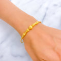 jazzy-engraved-22k-gold-bangle-bracelet