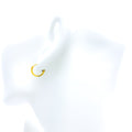 delightful-mod-22k-gold-hoop-earrings