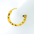 sparkling-rich-22k-gold-baby-hoop-earrings