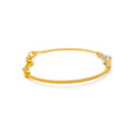 fancy-two-tone-22k-gold-bangle-bracelet