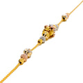 Luminous Signature 22k Gold Chic Bracelet 