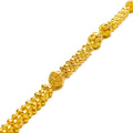 Eternal Radiant 22k Gold Beaded Bracelet 