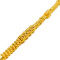 Opulent Glowing 22k Gold Bold Bracelet 