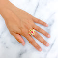 stylish-colorful-22k-gold-cz-statement-ring