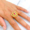 stylish-colorful-22k-gold-cz-statement-ring