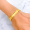 refined-charming-21k-gold-coin-bracelet