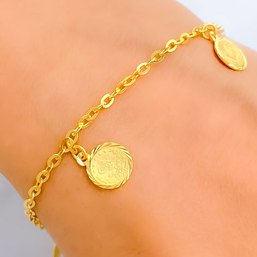 classic-alluring-21k-gold-coin-bracelet