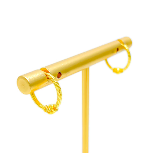 decadent-precious-22k-gold-baby-hoop-earrings