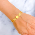 captivating-regal-21k-gold-coin-bracelet