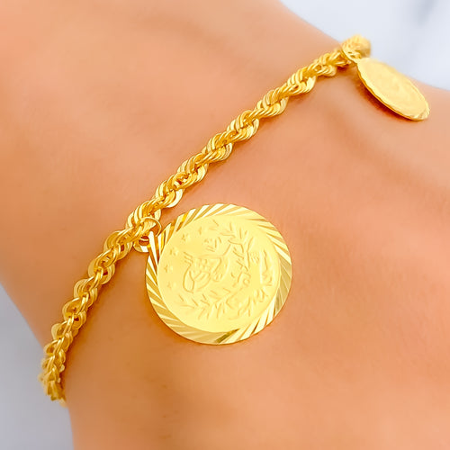 stylish-grandiose-21k-gold-coin-bracelet