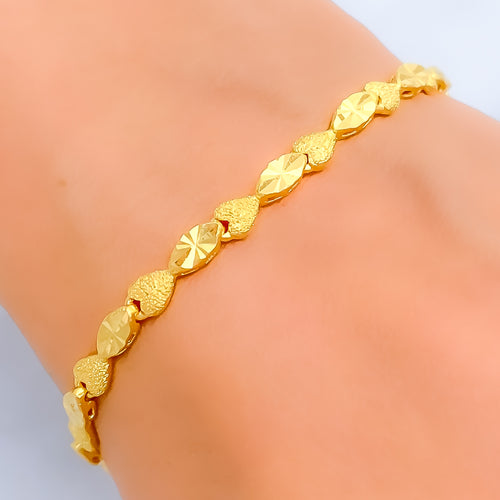 Dazzling Beautiful 22k Gold Bracelet