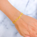 Modish Fancy 22k Gold Bracelet