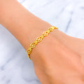 Modish Fancy 22k Gold Bracelet