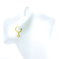 artistic-dangling-22k-gold-hoop-earrings