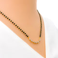 Opulent Glowing Diamond + 18k Gold Mangal Sutra 