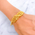 Mesmerizing Embellished 22k Gold Rich Bangle Bracelet