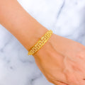 Clean Eternal Radiant 22k Gold Bangle Bracelet