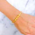 Timeless Alluring 22k Gold Bangle Bracelet