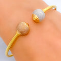 Dazzling Shimmering 22k Gold Bangle Bracelet