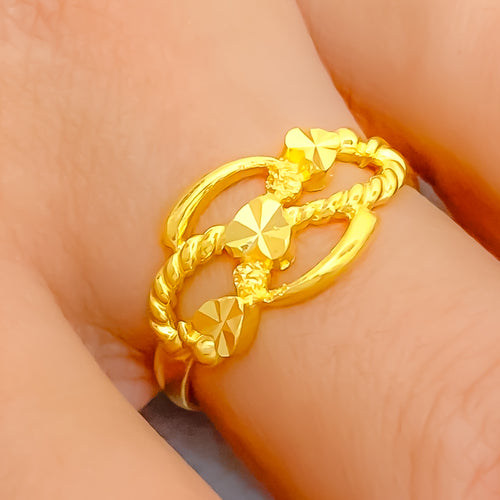 Timeless Beautiful 22k Gold Ring