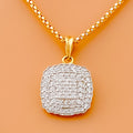 square-cushion-diamond-18k-gold-pendant-set