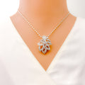 diamond-evergreen-leaf-diamond-pendant-set