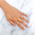 Tasteful Decorative 22k Gold Ring