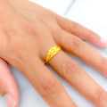 Dazzling Refined 22k Gold Ring