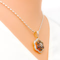 diamond-floral-sapphire-diamond-pendant-set