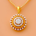 diamond-radiant-round-diamond-pendant-set