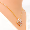 diamond-graceful-striped-diamond-pendant-set