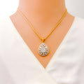 diamond-elevated-drop-diamond-pendant-set