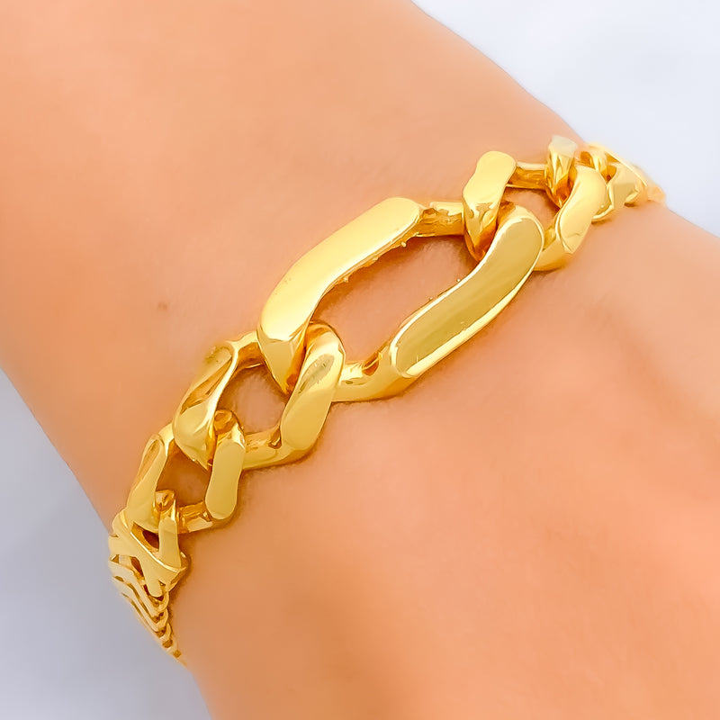Golden Elegant 22k Gold Bracelet
