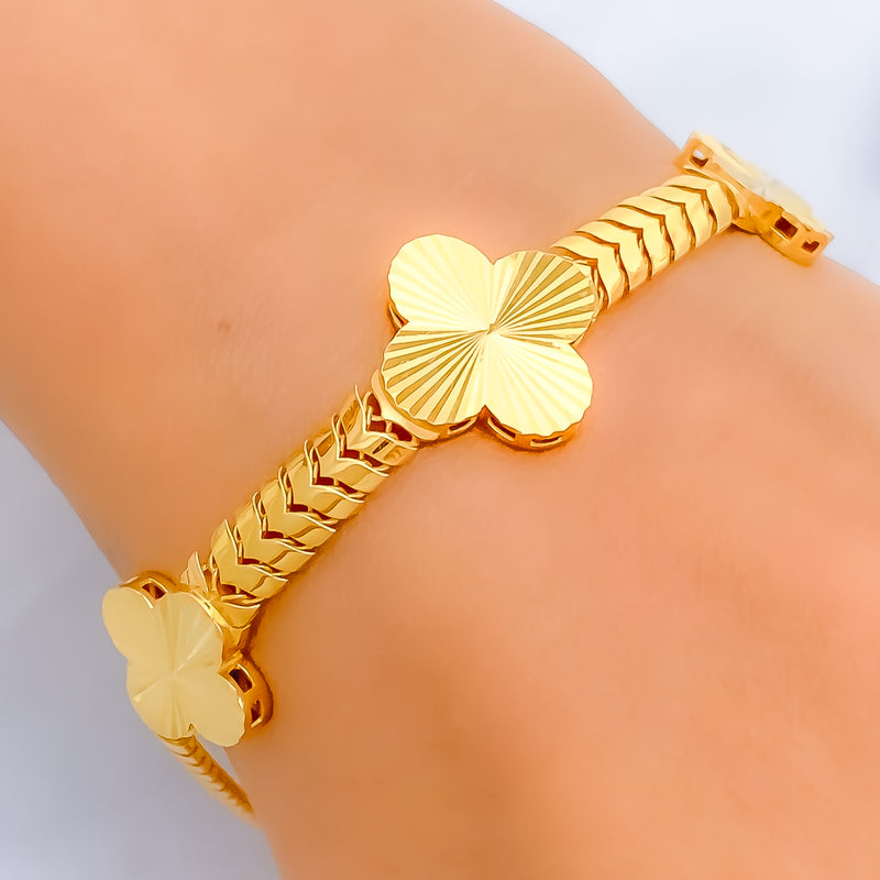 Rich Vibrant 22k Gold Bracelet