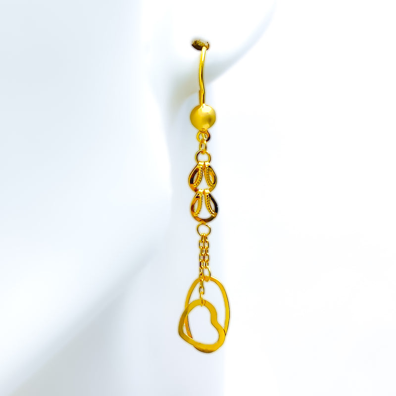 stylish-artistic-21k-gold-hanging-earrings