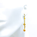 gorgeous-heart-21k-gold-hanging-earrings