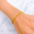Versatile Refined 22k Gold Bracelet