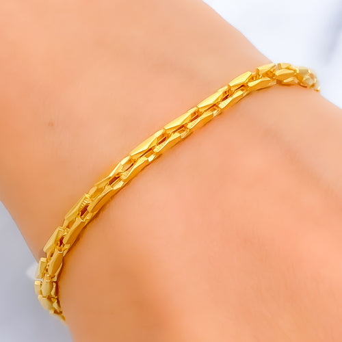 Exquisite Fashionable 22k Gold Bracelet
