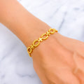 Charming Dressy 22k Gold Bracelet