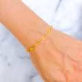 Radiant Graceful 22k Gold Bracelet
